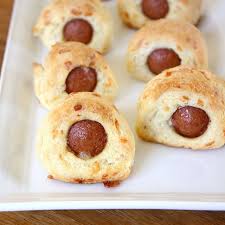 Make Ahead Cheesy Pigs In A Blanket Food Eat Recipes
