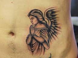 60 Incredible Praying Angel Tattoos Designs With Meanings