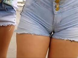 Stripe top and shorts by pretty little thing. Camel Toe Voyeurs Hd