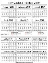 New Zealand Holiday 2019 Calendar Philippine Holidays Holiday Calendar National Holiday Calendar