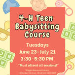 Teen Babysitting Course