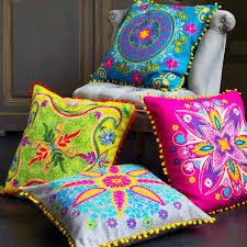 Bright Coloured Cushions Pillows Decorative Pillows Decor Inspiration