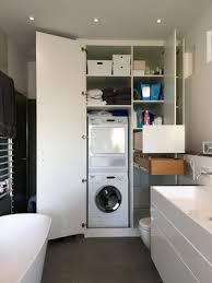 Sie können sich einen schrank selber bauen oder anfertigen. Einbauschrank Fur Waschmaschine Und Trockner Mit Auszug Fur Waschesacke Der Einbauschrank De