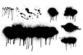 Black ink brush, brush clipart, brush, effect png transparent clipart image and psd file for free download. Big Spray Graffiti Collection Graffiti Badass Drawings Drip Painting