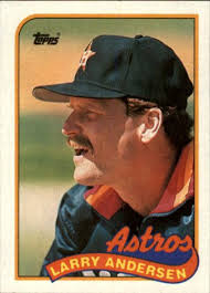 Amazon.com: 1989 Topps Baseball Card #24 Larry Andersen : Collectibles &  Fine Art