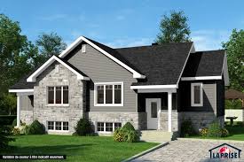 Zen Contemporain Jumeles Bi Generation Lap0300 Maison Laprise Maisons Pre Usinees House Exterior House Designs Exterior Duplex House Design