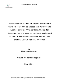 Keep track of your meal and workout plans, chat with your coach and keep track of your own progress. Audit To Evaluate The Impact Of End Of Life Care On Staff And To Assess The Value Of The Leaflet Entitled Take Care Caring For Ourselves As We Care For Patients At The End