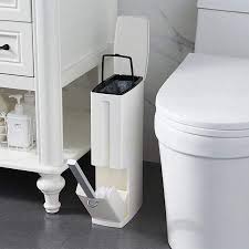 3 In 1 Bathroom Trash Can Garbage Bin With Toilet Brush Waste Dustbin For Toilet Walmart Com Bathroom Waste Bins Bathroom Trash Can Toilet Brush