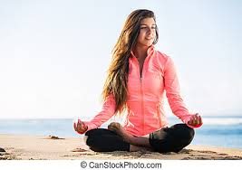 Regardless of what the cause of stress may be, to our biology, stress means imminent danger. Morning Meditation Morning Yoga Meditation By The Beach Canstock