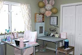 Browse pictures of home offices. Creative Craft Spaces And Home Offices Diy Beautify Creating Beauty At Home