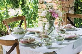 Tea Time A La Francaise Spring Flower Decor