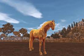 Trapped as a golden lusitano & saving concorde! Golden Lusitano In Moorland By Spiritandothers On Deviantart