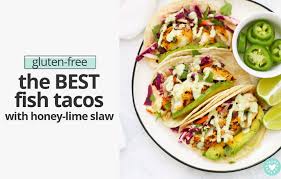 Using a small food processor or a narrow, tall container ideal for an immersion blender, combine rhubarb juice*, honey. The Best Fish Tacos With Honey Lime Cilantro Slaw One Lovely Life