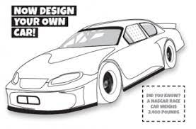 Design your own reddit racecar for charlotte! Activity Sheets Nascar Foundation