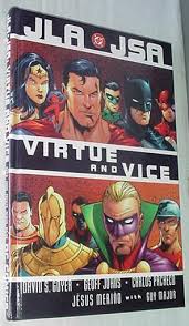 JLA / JSA Virtue and Vice HC Geoff Johns Pacheco NM 1st p Justice Society  League | eBay