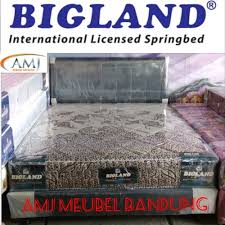 Harga spring bed no 1 dari elite healthy ada di kisaran harga rp7 jutaan untuk pembelian mattress only dan rp10 jutaan untuk set lengkap yang berisi matras, dipan, dan headboard. Jual Kasur Springbed Bigland Chniting Fullset No 2 Ukuran 160x200 Ter Jakarta Pusat Tokotrisa Tokopedia