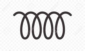 spiral spring vector icon of swirl line or curved wire cord pattern royalty free cliparts vectors and stock illustration image 105747034 spiral spring vector icon of swirl line or curved wire cord pattern