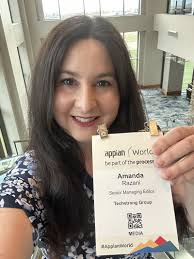 All checked in for the Appian World conference tomorrow.