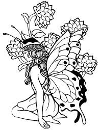 To print the coloring page Fairy Coloring Pages For Adults Best Coloring Pages For Kids