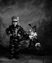 Pin By Marcey Buranen On Biker Gals Vroom Harley Davidson Kids Motorcycle Humor Biker Baby