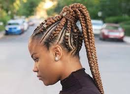 Feed in braids looks great as part of a longer hairstyle. Ladies Choose From These Gorgeous Feed In Braid Hairstyles For Your New Look Od9jastyles