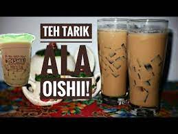 Cara Membuat Teh Tarik Ala Oishii Youtube