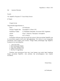 Contoh surat lamaran kerja di rumah sakit. Surat Lamaran Kerja Quick