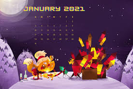 Beautiful January 2021 Calendar Wallpaper For Desktop In 2020 Calendar Wallpaper Desktop Calendar Wallpaper