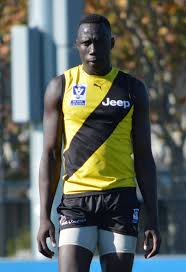 Richmond forward daniel rioli receives a heartfelt video from home before the grand final. Mabior Chol Wikipedia