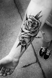 Illustrition Black Rose Forearm Tattoo 100 Meaningful Rose Tattoo Designs 3 3 Samoantattoos Rose Tattoos Rose Tattoos For Men Rose Tattoo Design