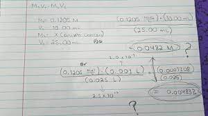 The molarity or volume needed to prepare a dilute solution can be determined by the equation: I Know The Formula Is M1v1 M2v2 But Could Someone Chegg Com