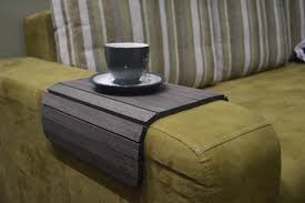 Sofa Tray Table Graphite Sofa Tray Table Coffee Giftgift Etsy Tray Table Small Sofa Wood End Tables