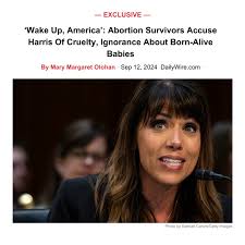 Women who survived abortions are voicing their “horror” at Vice President  Kamala Harris's discussion of late-term abortions and abortion survivors at  Tuesday night's debate: https://bit.ly/4ehuUgO