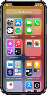 Het Beginscherm En De Appbibliotheek Ordenen Op Uw Iphone Apple Support