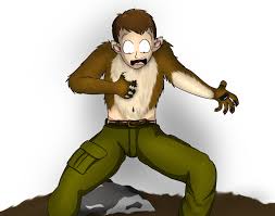 A folder containing the werewolf comic biils, by vonboche. Brown Wolf Transformation 2 By Fox0808 On Deviantart