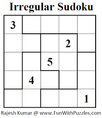 Learn the secrets to this addictive puzzle game. Jigsaw Sudoku Or Irregular Sudoku Mini Sudoku Series 23