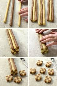 How To Make Checkerboard Cookies Jill Silverman Hough Biscoitos Caseiros Cookies Bolachas