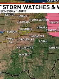 Everything you always wanted to know. Severe Thunderstorm Watch Issued For Eastern Ohio Counties Wednesday Wsyx