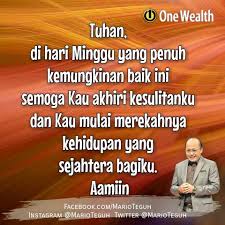 Check spelling or type a new query. Kata Kata Doa Di Pagi Hari Minggu