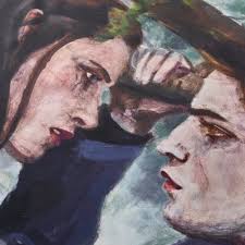 Twilight Silk Scarf Elizabeth Peyton