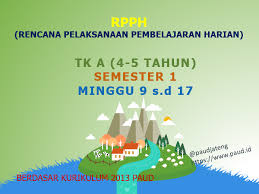 Maybe you would like to learn more about one of these? Contoh Rkh Rpph Tk A Semester 1 Minggu 9 17 K13 Paud Jateng