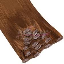 Experiment with color with no dye, no commitment and no damage. Chestnut Brown Colour 6 Human Hair Clip In Hair Extensions