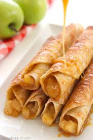 Caramel Apple Taquitos Recipe Recipes Yummy Desserts Easy Mexican Food Recipes