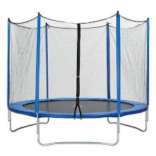Gartentrampolin Rund O 305 Mit Sicherheitsnetz Blau Kaufen Bei Obi