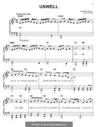 Unwell Matchbox Twenty By R Thomas Matchbox Twenty Piano Classes Matchbox