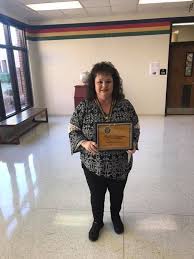 Our December ALL-IN award receptions was Gina Spence. We sure do appreciate  everything she does for our school. Most importantly, always with a smile  🙂! Thank you Mrs. Gina! We value your