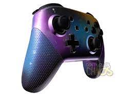 It's size, shape and weight allow for hours of comfortable gaming. Nintendo Switch Pro Galaxy Edition Custom Controllers Controller Chaos