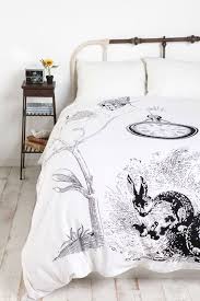 White Rabbits Duvet Cover Alice In Wonderland Bedroom Alice In Wonderland Room Home