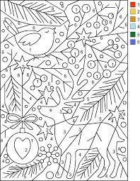 Plus, it's an easy way to celebrate each season or special holidays. Christmas Color By Number Christmas Coloring Pages Christmas Colors