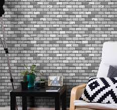 Mixed concrete can be complex, meaning it can be really strong or not. Bricks Of Concrete Brick Wallpaper Tenstickers